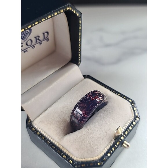 Handmade Artisan Glass Ring SIZE US 5.5 - Picture 7 of 10